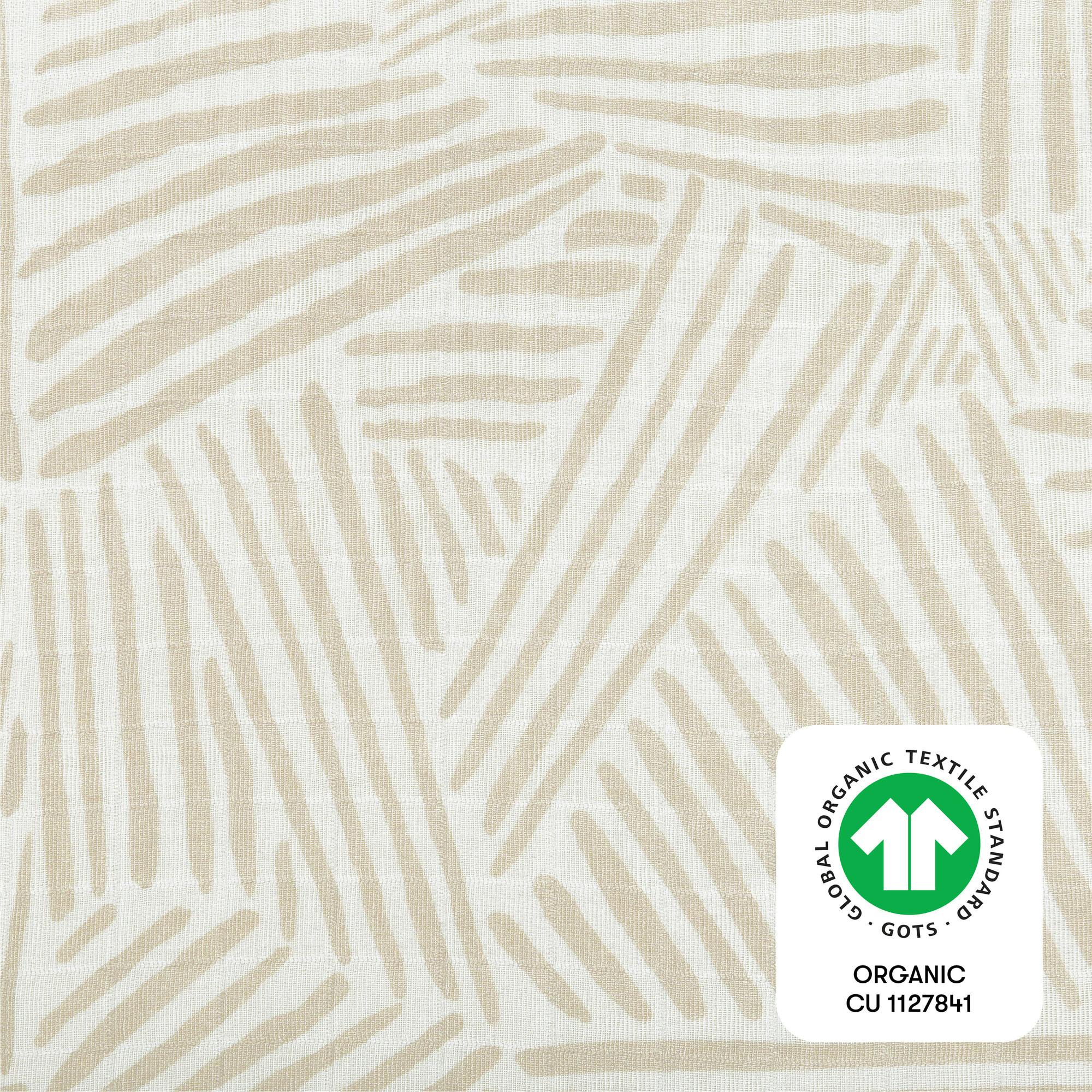 Organic Muslin Cotton 3-Layer Quilt