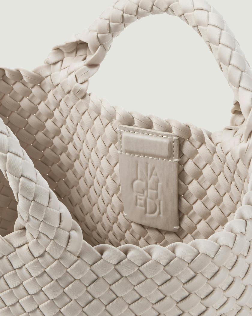St. Barths Small Tote Beads | Linen