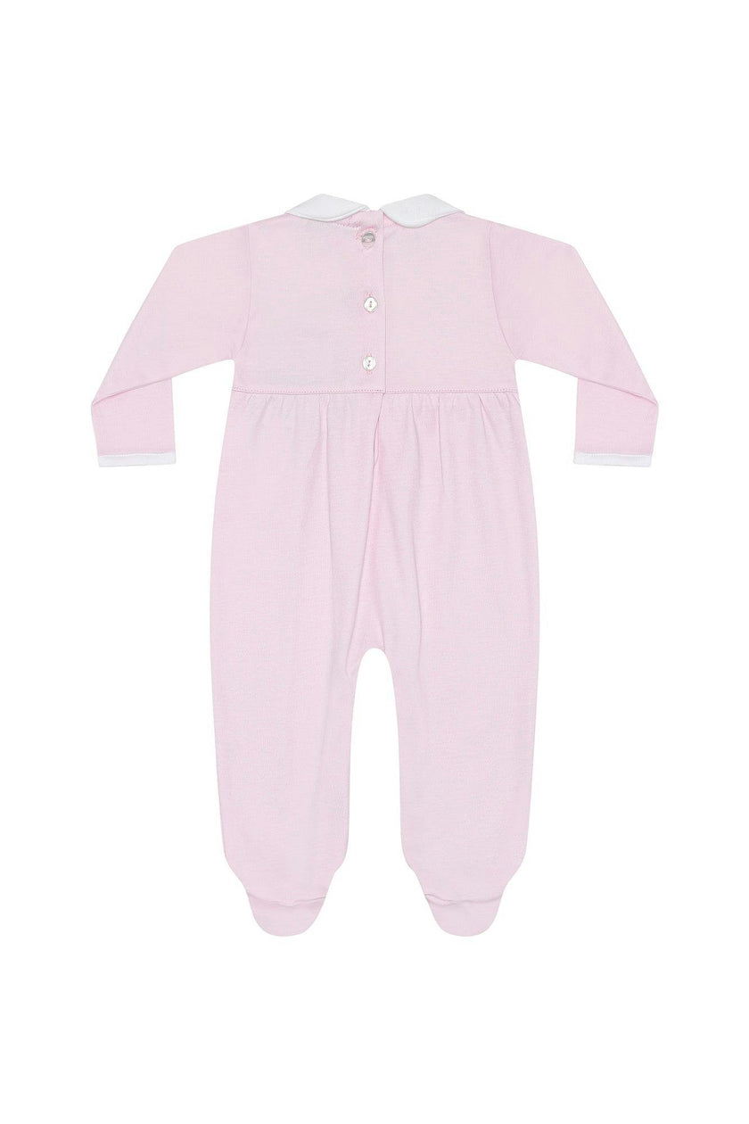 Signature Smocked Girls Footie