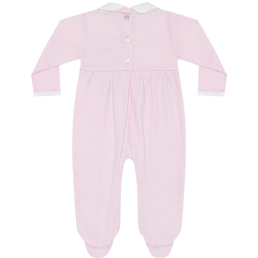 Signature Smocked Girls Footie
