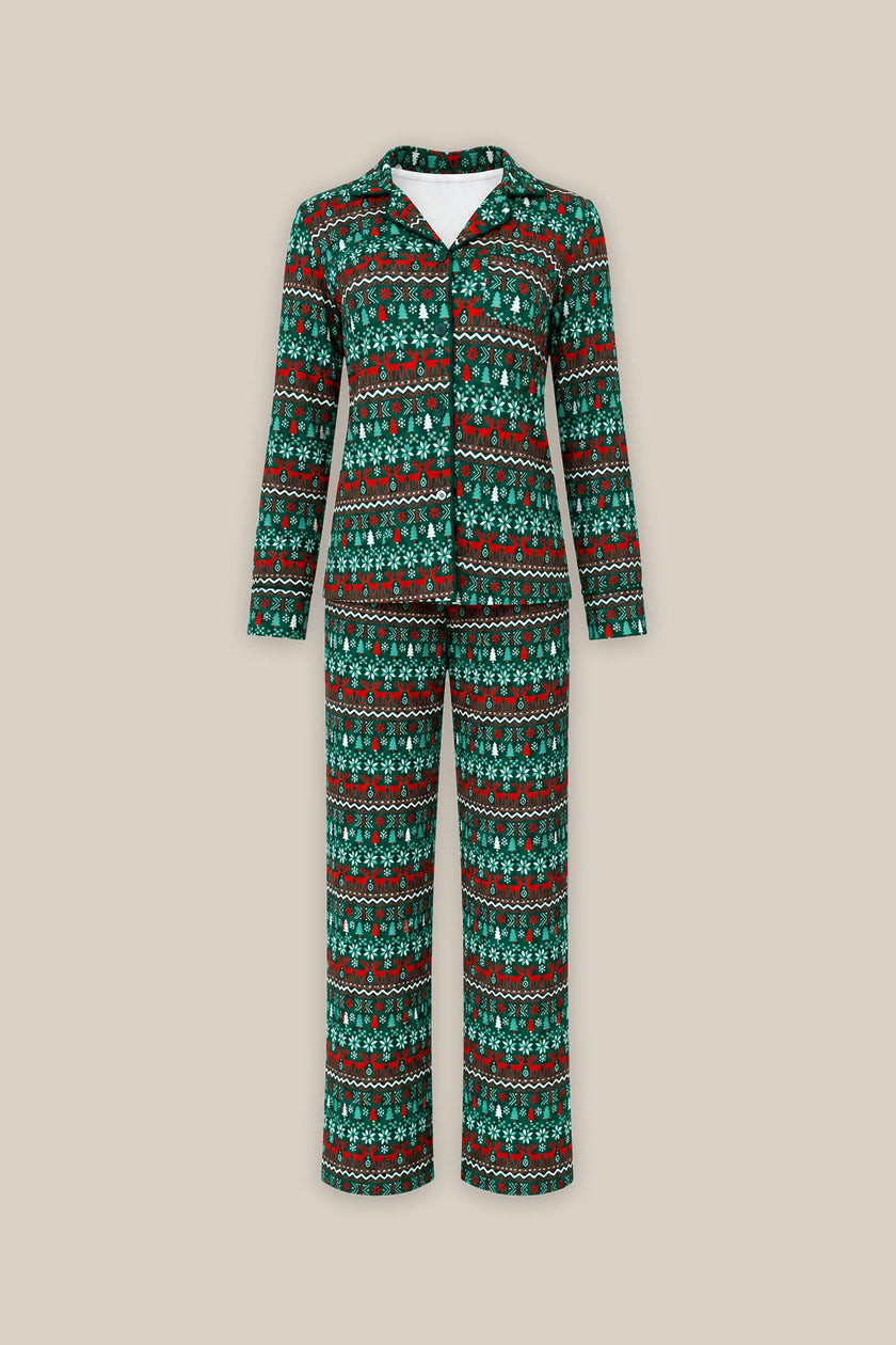 So Soft Pajama Set in Alpine Noel