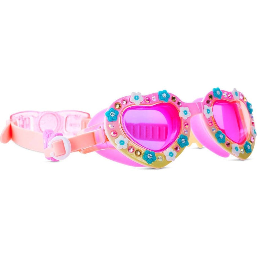 Daisies at Dawn Kids’ Swim Goggles