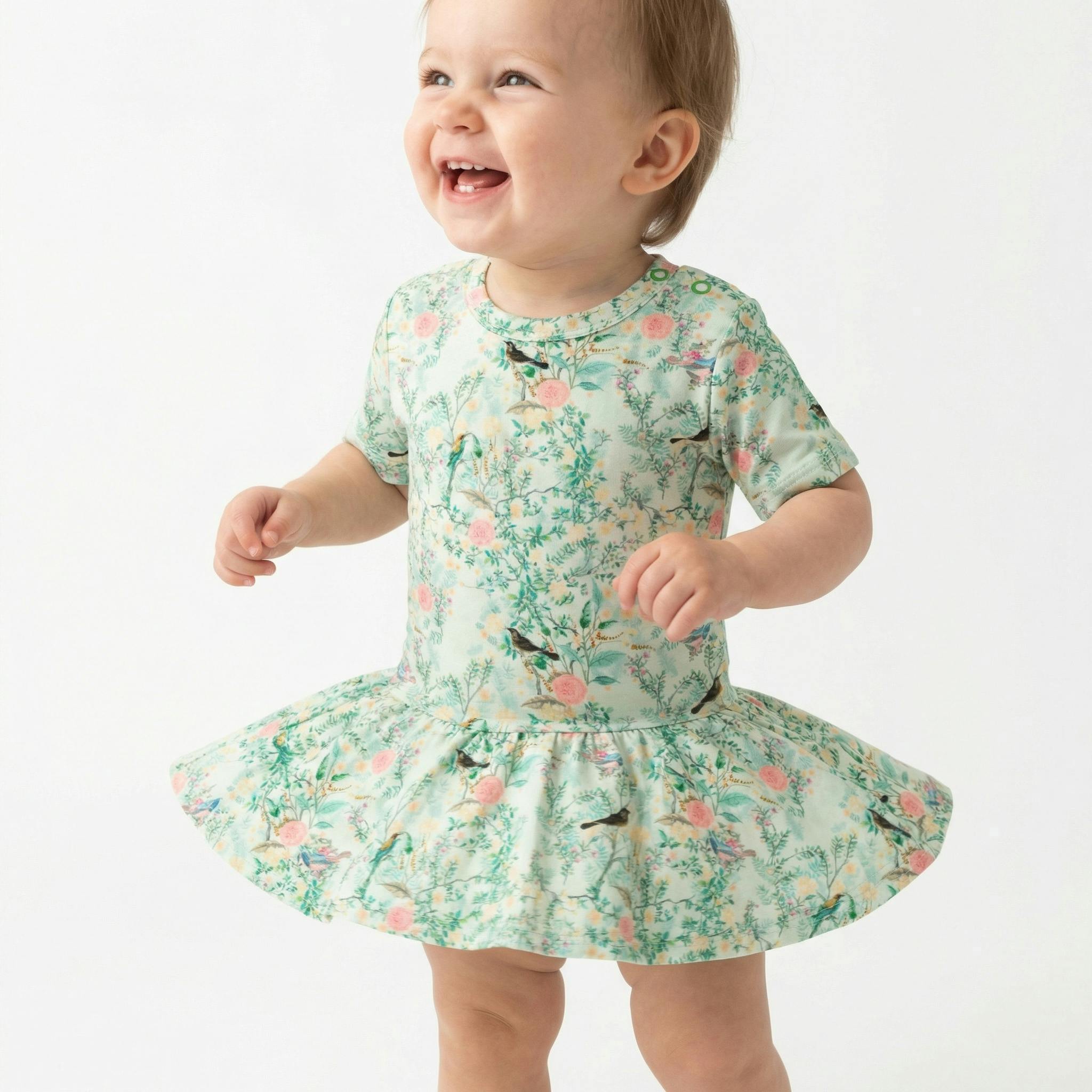Bamboo Twirl Dress with Bodysuit