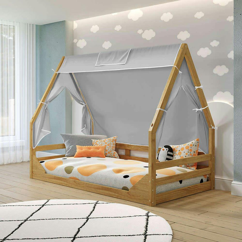 Tent Cover Accessory for P'kolino Casita Kids Wood Floor Twin Bed