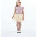 Sequin Shorts Set