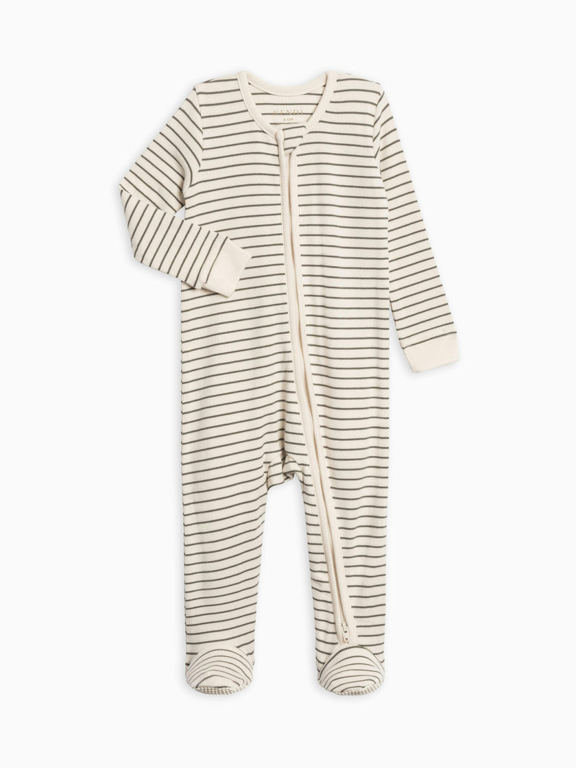 Kit Ribbed Zipper Sleeper