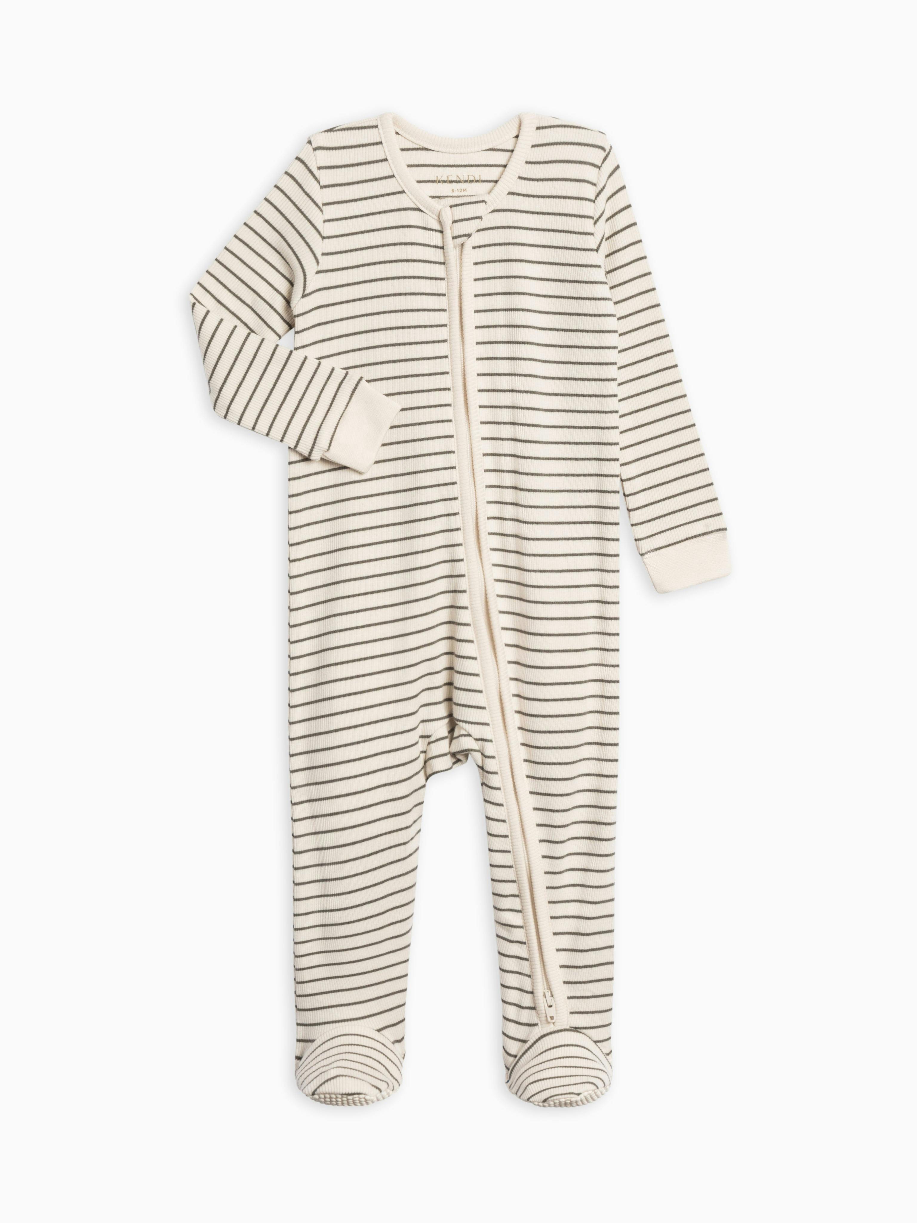 Kit Ribbed Zipper Sleeper