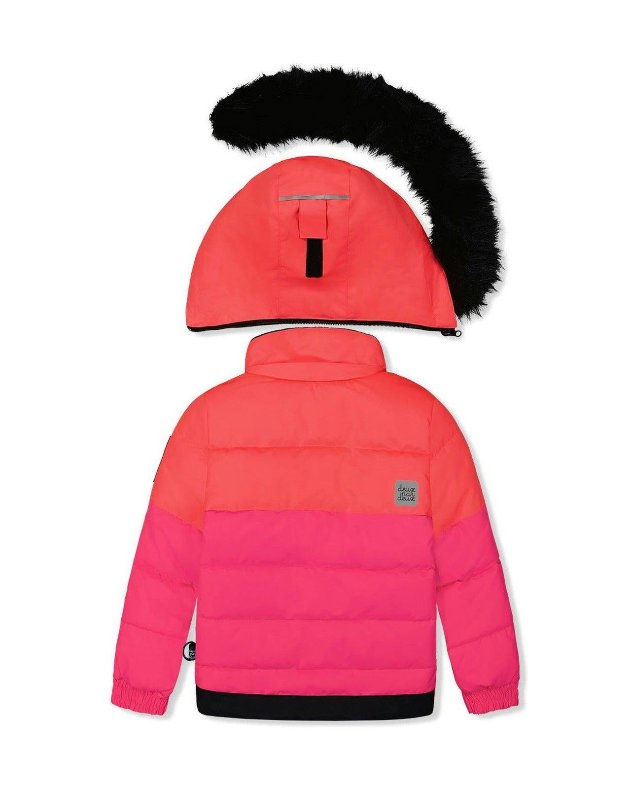 Two Piece Play Snowsuit Bright Pink