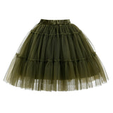 Floral Knit Vest & Tulle Skirt Set