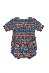 Baby Parker Romper in Dusk Floral Medley