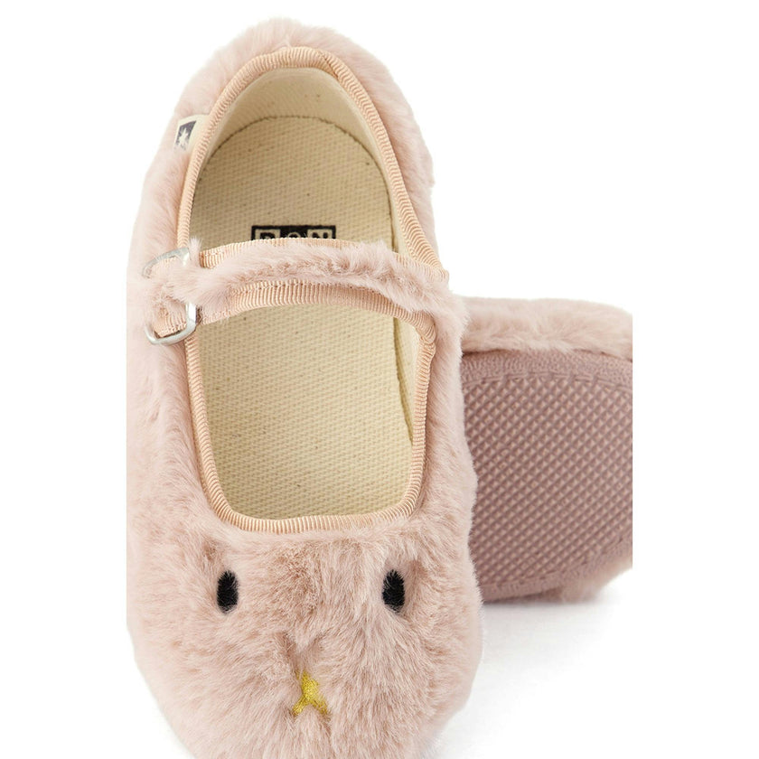 BONTON Mia Bunny Slippers - Rose Bacon