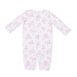 Puppy Toile Pink - Convertible Gown