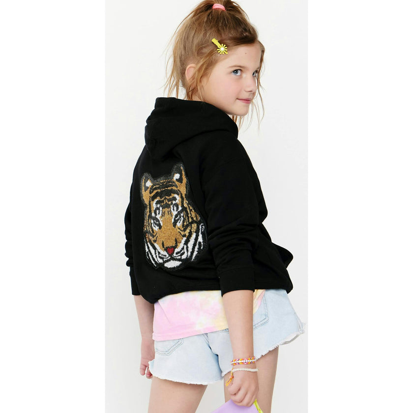 Customizable Hoodie Sweatshirt, Black