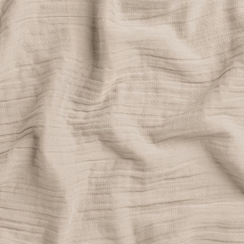 Calm Crinkled Comfort Pillowcase Set – Set of 2 (Morning Fog)