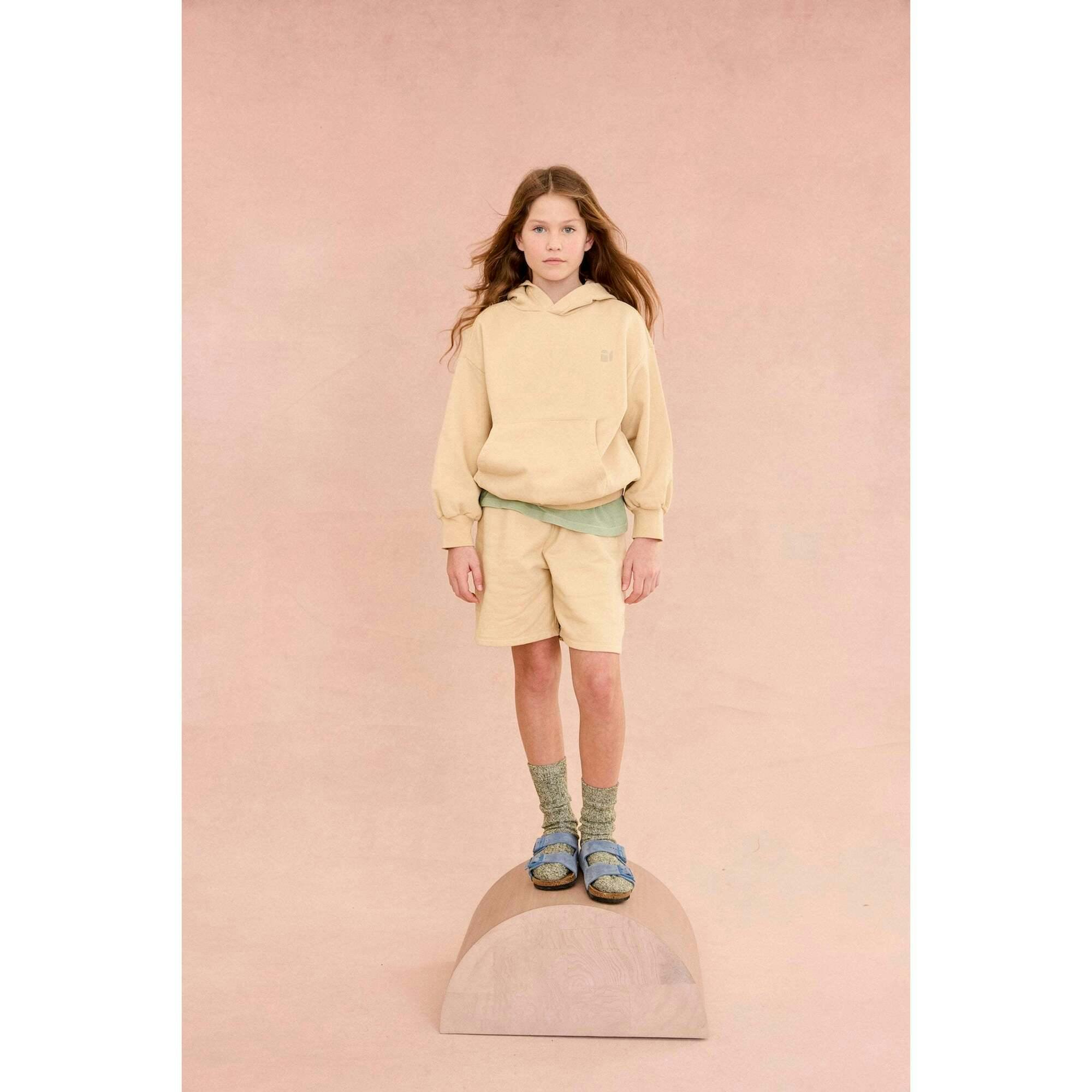 Earth Day Natural Dye Pullover in Shortbread