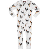 Organic Cotton Zipper Pajama