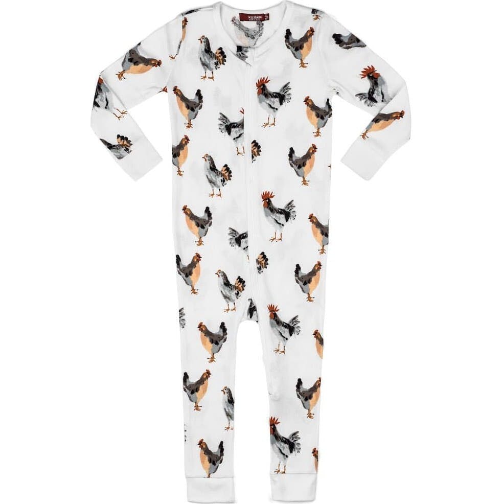 Organic Cotton Zipper Pajama