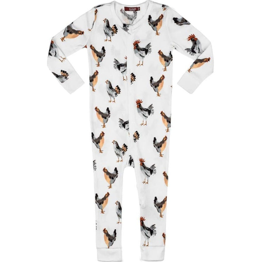 Organic Cotton Zipper Pajama