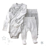 STERLING 3-Pack Side Snap Bodysuit