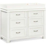 Wesley Farmhouse 6-Drawer Assembled Double Dresser