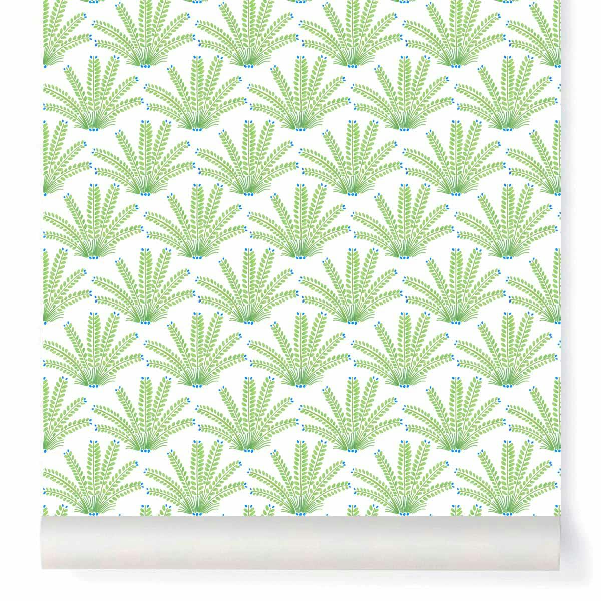 Wallpaper MARACAS color Minty