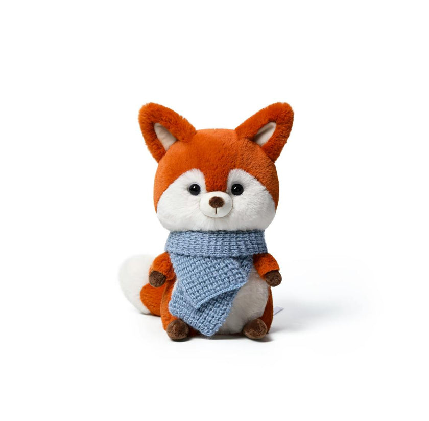 McHugs Mini Scarf Fox Forest Weighted Plush Animal 25cm