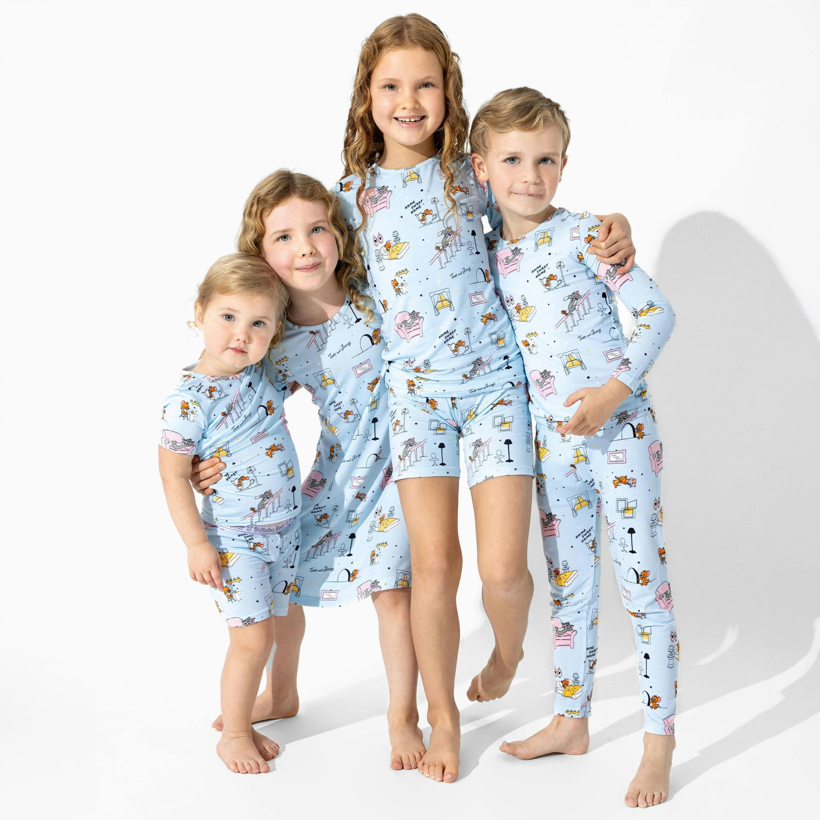 Tom & Jerry: Home Sweet Home Bamboo Girls' Short Sleeve Dress