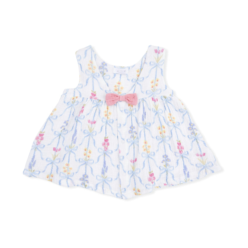 Ribbon Bouquets - Dress with Bow and Bloomer