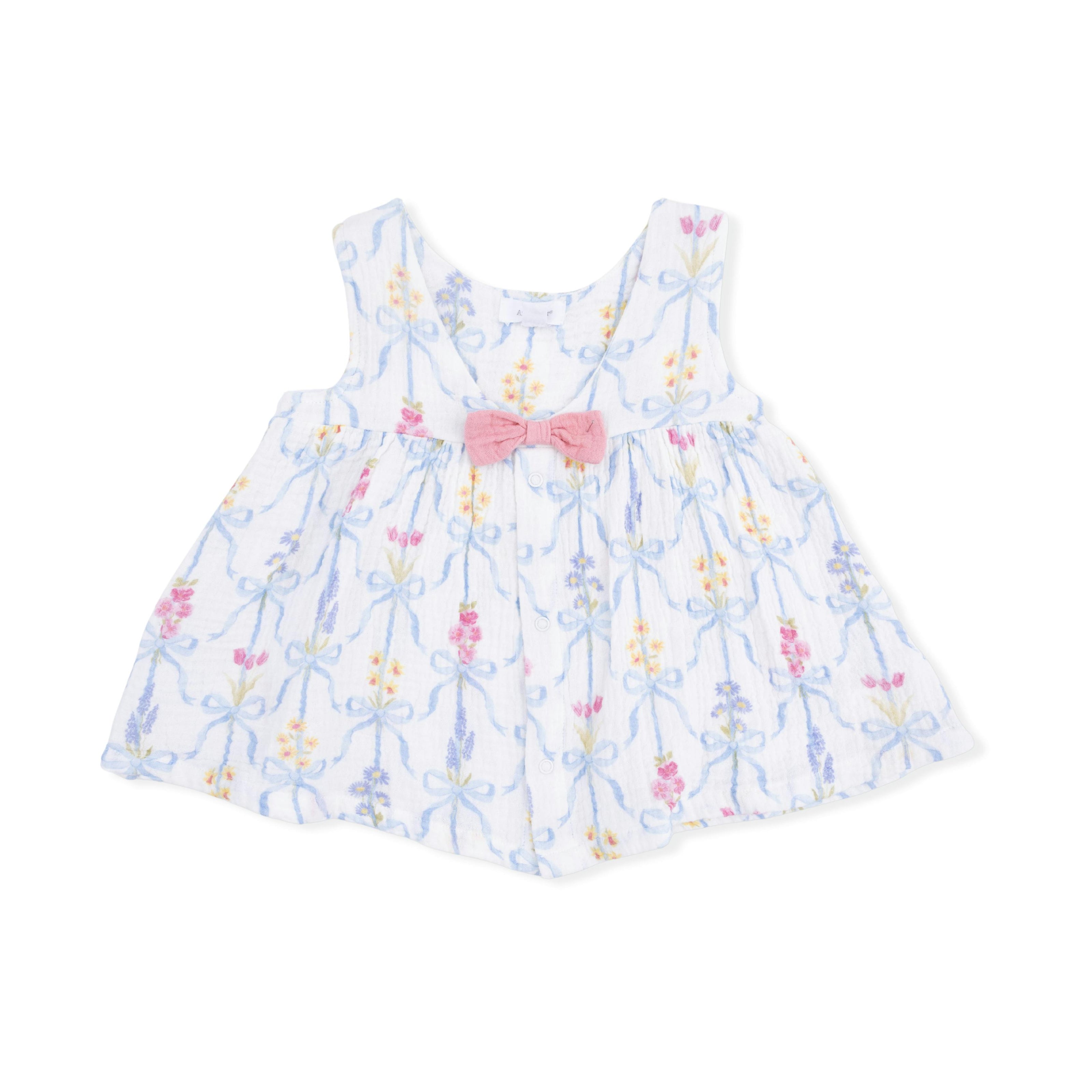 Ribbon Bouquets - Dress with Bow and Bloomer with Large Bow Set