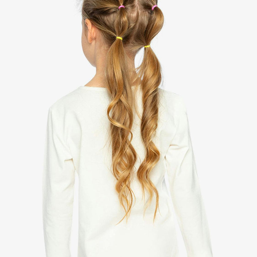 Long Sleeve Organic Cotton Strawberry T-Shirt Off White