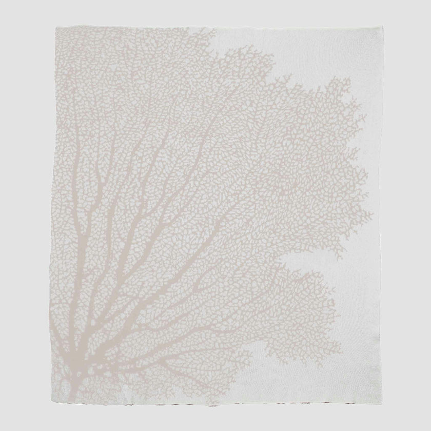 Coral Fan Throw
