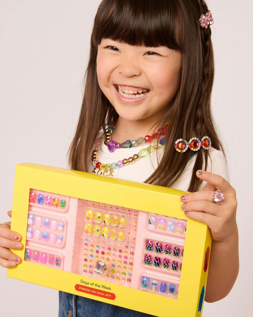 Days of the Week Press On Nails Kit