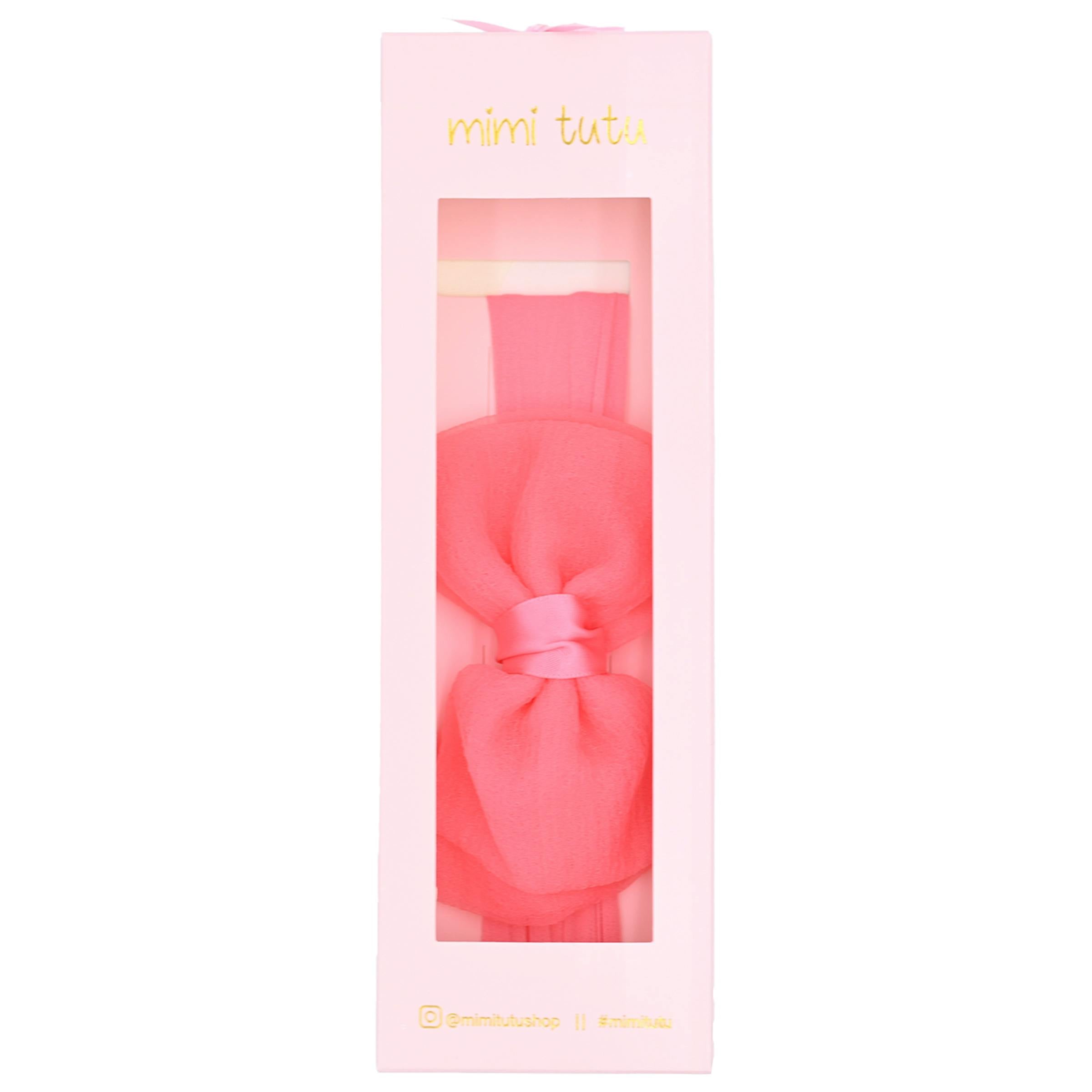 Multicolor Tulle Bow Headband