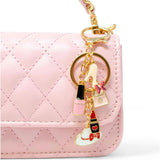 Girl's Classic Link Chain Top Handle Handbag