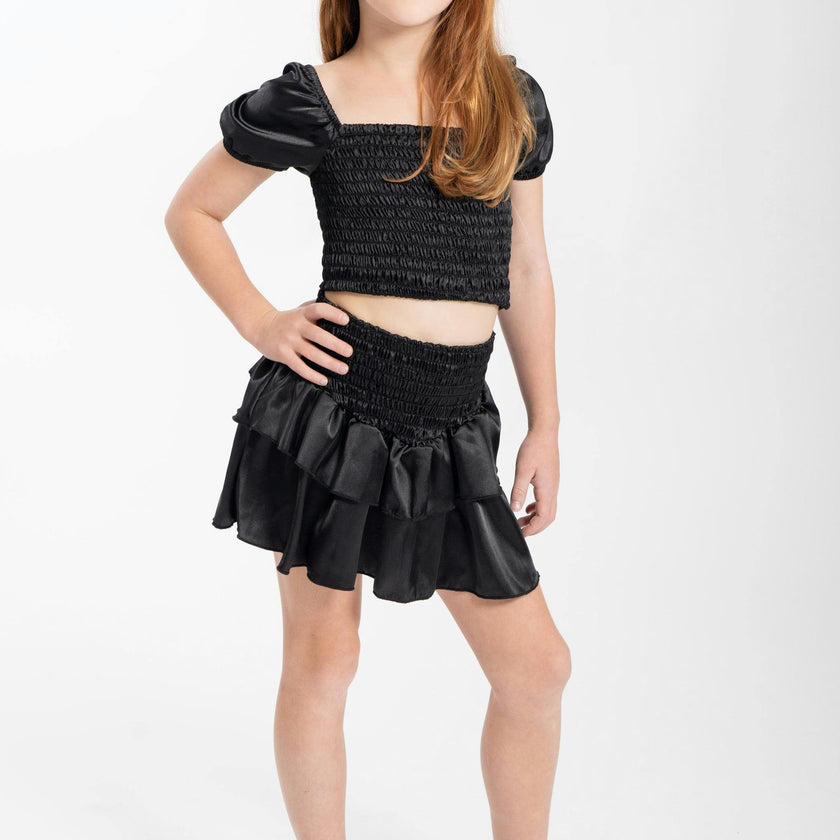 Kids Amber Smocked Ruffle 2 Piece Set