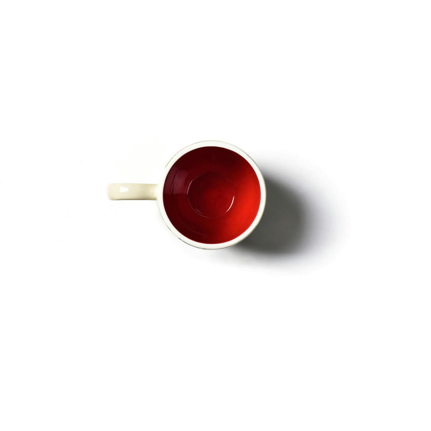 Holly Ruffle Mug