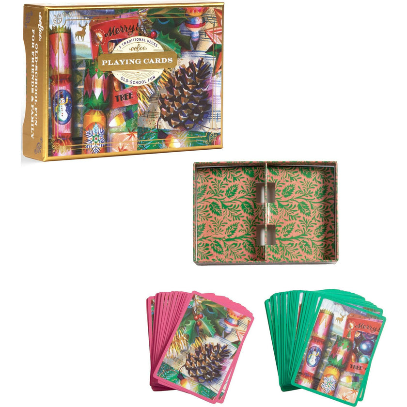 Piece&Love: Christmas Decorations Playing Cards