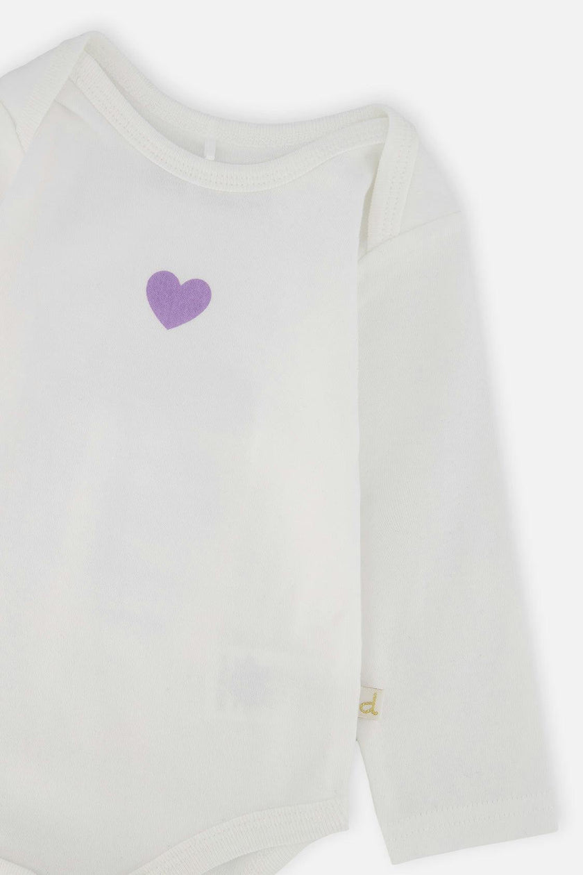 Organic Cotton Onesie Off-White
