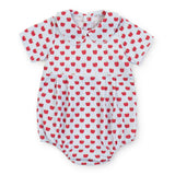 Palmer Boys' Bubble - Schoolhouse Apples Blue