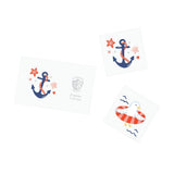 Seaside Temporary Tattoos
