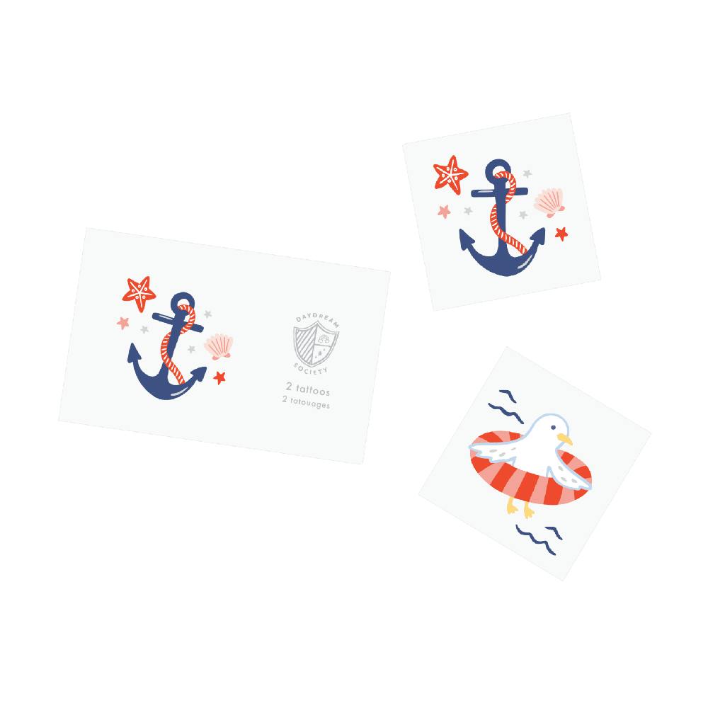 Seaside Temporary Tattoos
