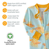 SHAWN Snug-fit Footless Baby Pajamas for Boys & Girls