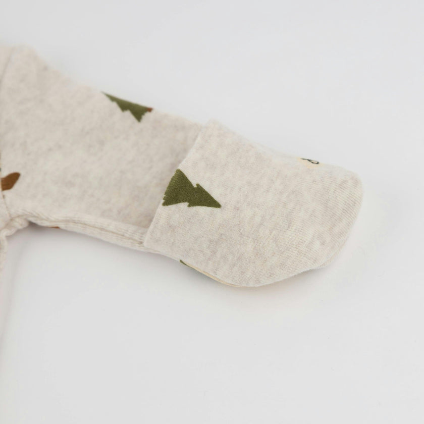 Camping Print Pocket Onesie