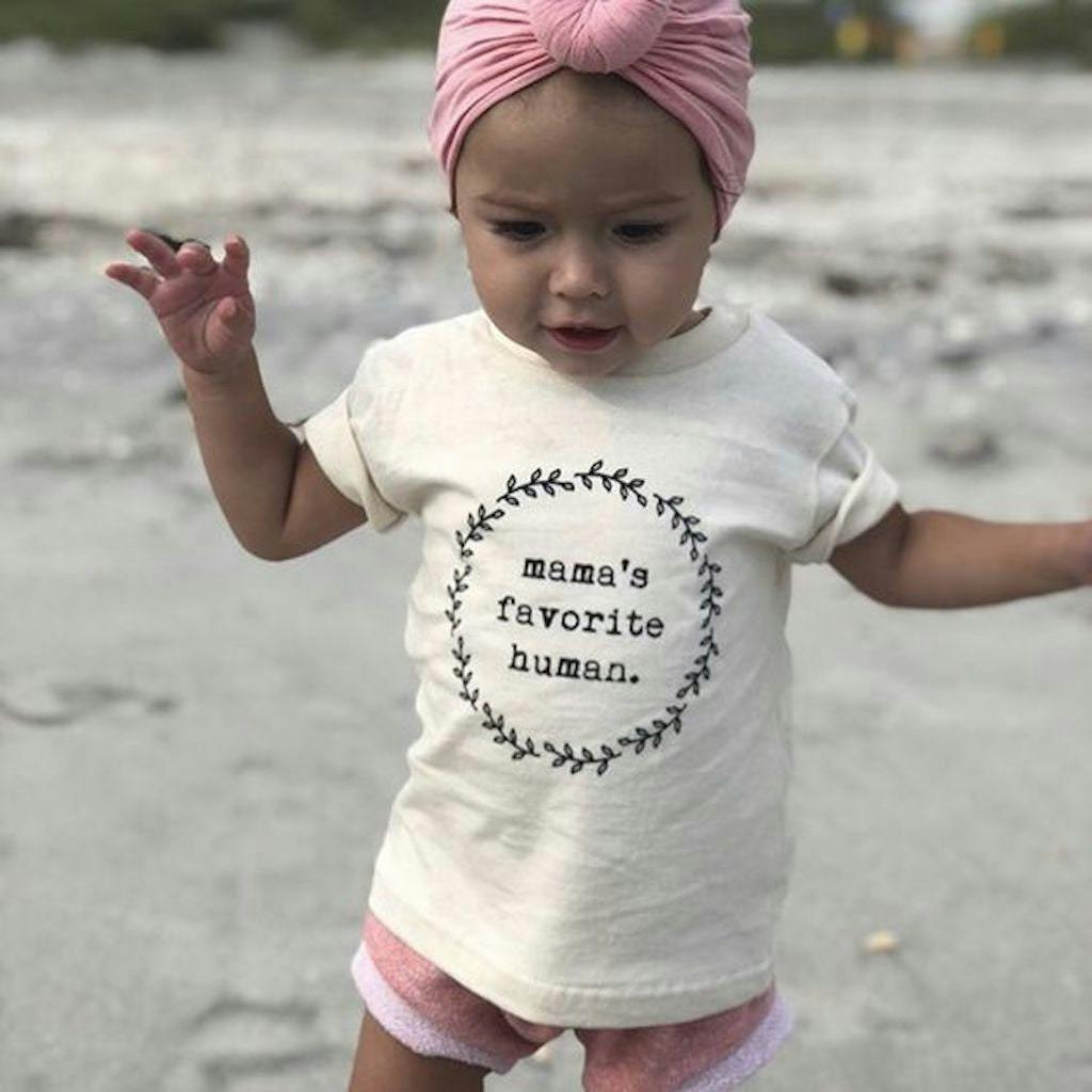 Mamas Favorite Human Organic Kids T-shirt
