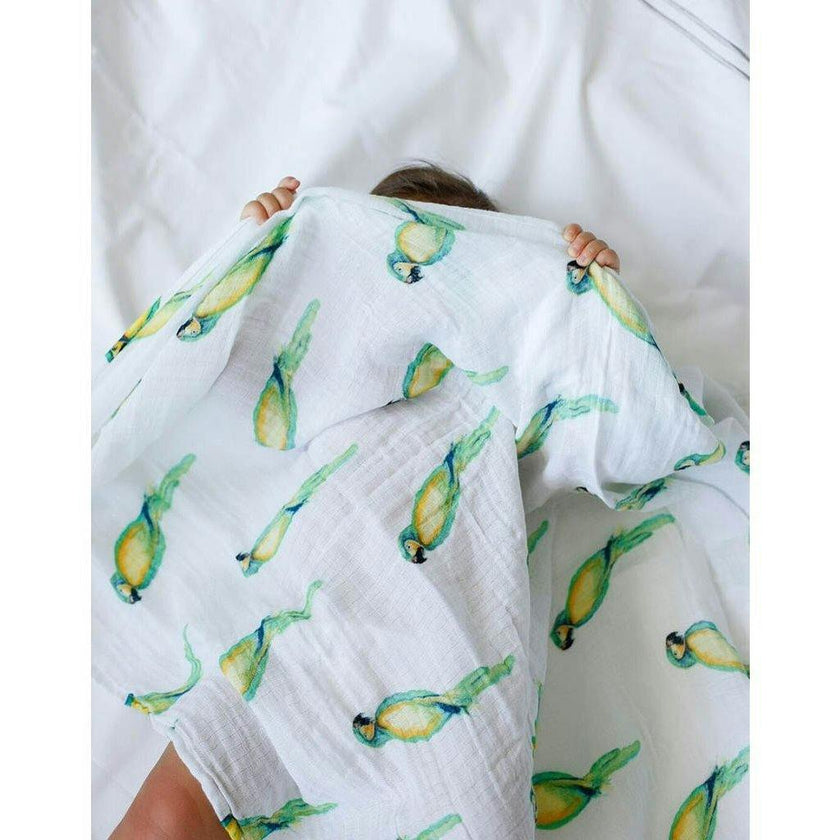 Organic Cotton Muslin Swaddle
