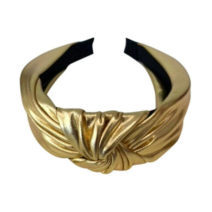 Metallic Knotted Headbands