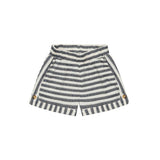 Kaatio Shorts | Blue Marine - White Striped