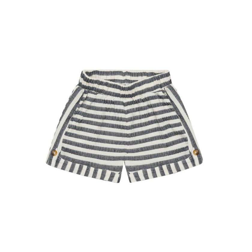 Kaatio Shorts | Blue Marine - White Striped