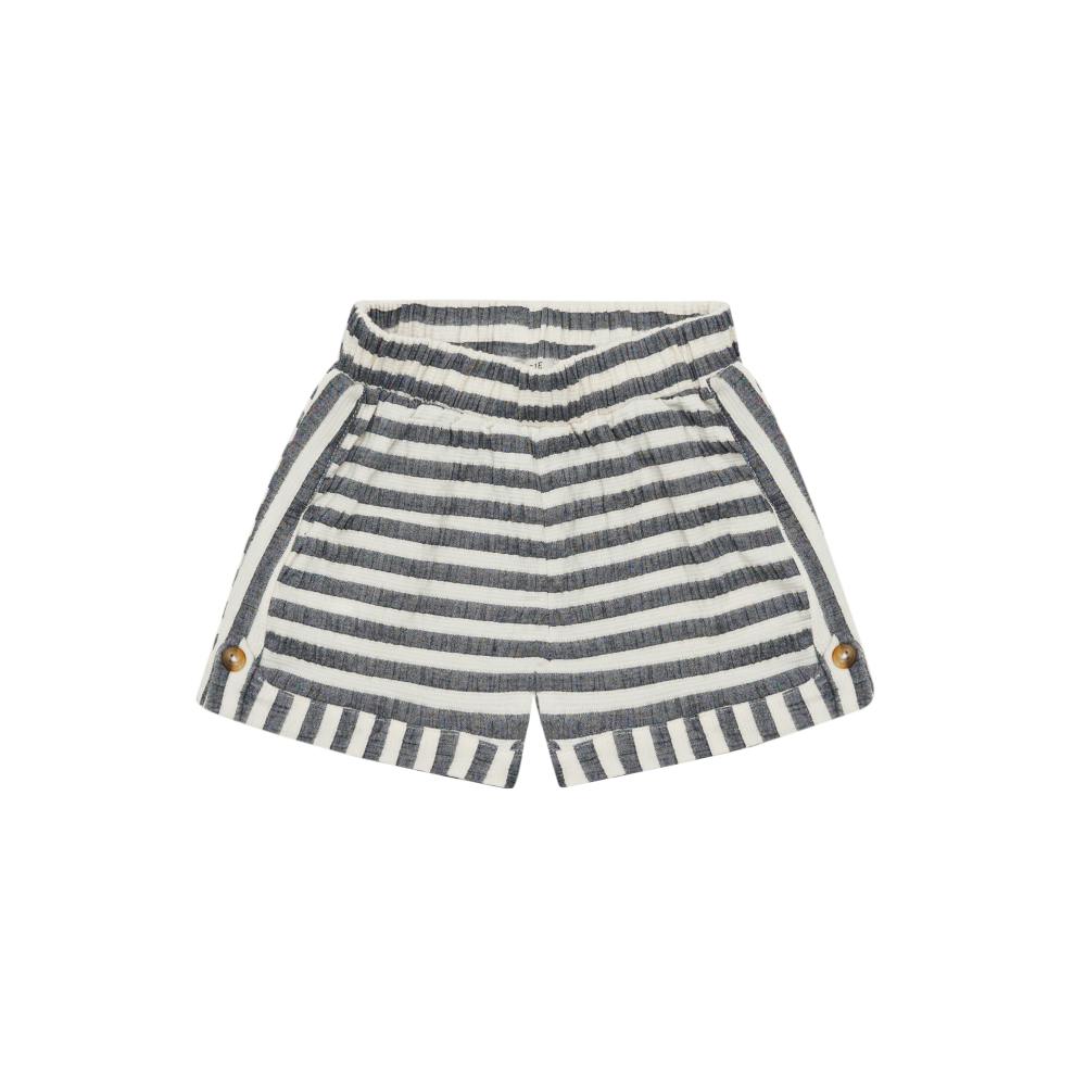 Kaatio Shorts | Blue Marine - White Striped