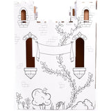 Cardboard Coloring Playhouse Fairy Tale Castle
